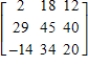 <strong>Use the matrices below. Perform the indicated operations. BA , </strong> A) B) C) D) E)