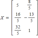 <strong>Solve for X when and </strong> A) B) C) D) E)