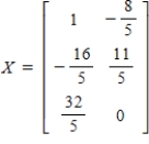 <strong>Solve for X when and </strong> A) B) C) D) E)