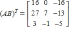 <strong>Find (AB) if and </strong> A) B) C) D) E)