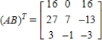 <strong>Find (AB) if and </strong> A) B) C) D) E)