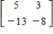 <strong>Find the inverse matrix, if one exists. </strong> A) B) C) D) E) no inverse exists
