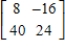 <strong>Find the inverse of the matrix </strong> A) B) C) D) E)