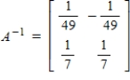 <strong>Given matrix . Find A<sup>-1</sup> the inverse matrix.</strong> A) B) C) D) E)