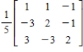 <strong>Find the inverse of the matrix </strong> A) B) C) D) E)