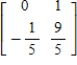 <strong>Find the inverse of the matrix using elementary matrices.</strong> A) B) C) D) E)