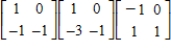 <strong>Which of the following is a product of elementary matrices for the matrix </strong> A) B) C) D) E)