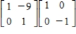<strong>Which of the following is the LU-factorization of the matrix </strong> A) B) C) D) E)