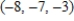 <strong>Use back-substitution to solve the system of linear equations. </strong> A) B) C) D) E)