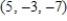 <strong>Use back-substitution to solve the system of linear equations. </strong> A) B) C) D) E)