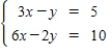 <strong>Solve the system of equations by using graphical methods. </strong> A) B) C) D) E) There are infinitely many solutions.