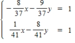 <strong>Solve the system. </strong> A) B) C) D) E)