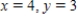 <strong>Find the solution set of the system of linear equations in the variables x and y (in that order) that has the following augmented matrix. </strong> A) B) C) D) E)