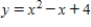 <strong>Find the equation of the parabola that passes through the points .</strong> A) B) C) D) E)