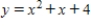 <strong>Find the equation of the parabola that passes through the points .</strong> A) B) C) D) E)