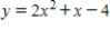 <strong>Find the equation of the parabola that passes through the points .</strong> A) B) C) D) E)