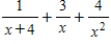 <strong>Write the partial fraction decomposition of the rational expression. </strong> A) B) C) D) E)
