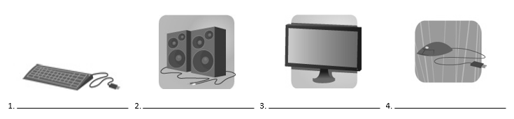 Write the correct vocabulary word for each animal.    