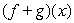 Use the table to create the table for the function :      
