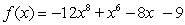 At most how many turning points does the graph of   have?