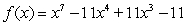 Choose the function below whose end behavior matches the description.   and   A)    B)    C)    D)   