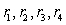 Find the horizontal intercepts of the function .   Write your answers   in ascending order .   