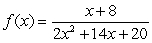 State the domain of this function?   