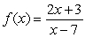 Which equation describes the graph   A)    B)    C)    D)   