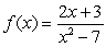 Which equation describes the graph   A)    B)    C)    D)   