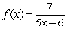 Evaluate .   where   and   Give an exact answer in the form of a reduced fraction. 