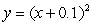 Select the equation whose graph is the graph of   vertically compressed by a factor of   and reflected across the x-axis. A)    B)    C)    D)   