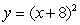 Select the equation whose graph is the graph of   shifted 5 units up. A)    B)    C)    D)   
