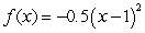 Select the equation that best describes the graph.   A)    B)    C)    D)   