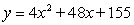 Find the coordinates of the vertex of the parabola given by .   Give your answer as a reduced fraction or whole number. 