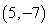 Find a formula for a parabola with vertex   that passes through the point   .Write your answer in standard form .   