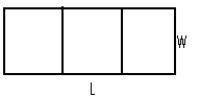 A rancher has 2,800 feet of fencing. He wants to use all 2,800 feet to construct a rectangle with 2 interior separators that together form 3 rectangular pens. What are the dimension of the larger rectangle that give the maximum area? (Give both the length (L) and width (W).)   