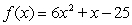 Calculate the average rate of change of the average rate of change of the quadratic function   .