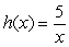 Which equation best describes the graph   A)    B)    C)   