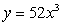On a log-log plot, the graph of the equation   would be A)    B)    C)    D)   