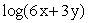 Expand the following expression using rules of logarithms:   A)    B)    C)    D)   