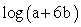 Contract the following expression using rules of logarithms. Express your answer as a single logarithm.   A)    B)    C)    D)   