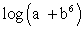 Contract the following expression using rules of logarithms. Express your answer as a single logarithm.   A)    B)    C)    D)   