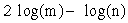 Contract the following expression using rules of logarithms. Express your answer as a single logarithm.   A)    B)    C)    D)   