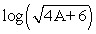 Expand the following expression using rules of logarithms:   A)    B)    C)    D)   