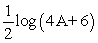 Expand the following expression using rules of logarithms:   A)    B)    C)    D)   