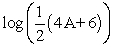 Expand the following expression using rules of logarithms:   A)    B)    C)    D)   