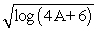 Expand the following expression using rules of logarithms:   A)    B)    C)    D)   