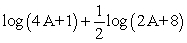 Expand the following expression using rules of logarithms:   A)    B)    C)    D)   