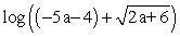Contract the following expression using rules of logarithms. Write your answer as a single logarithm.   A)    B)    C)    D)   