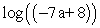 Contract the following expression using rules of logarithms. Write your answer as a single logarithm.   A)    B)    C)    D)   